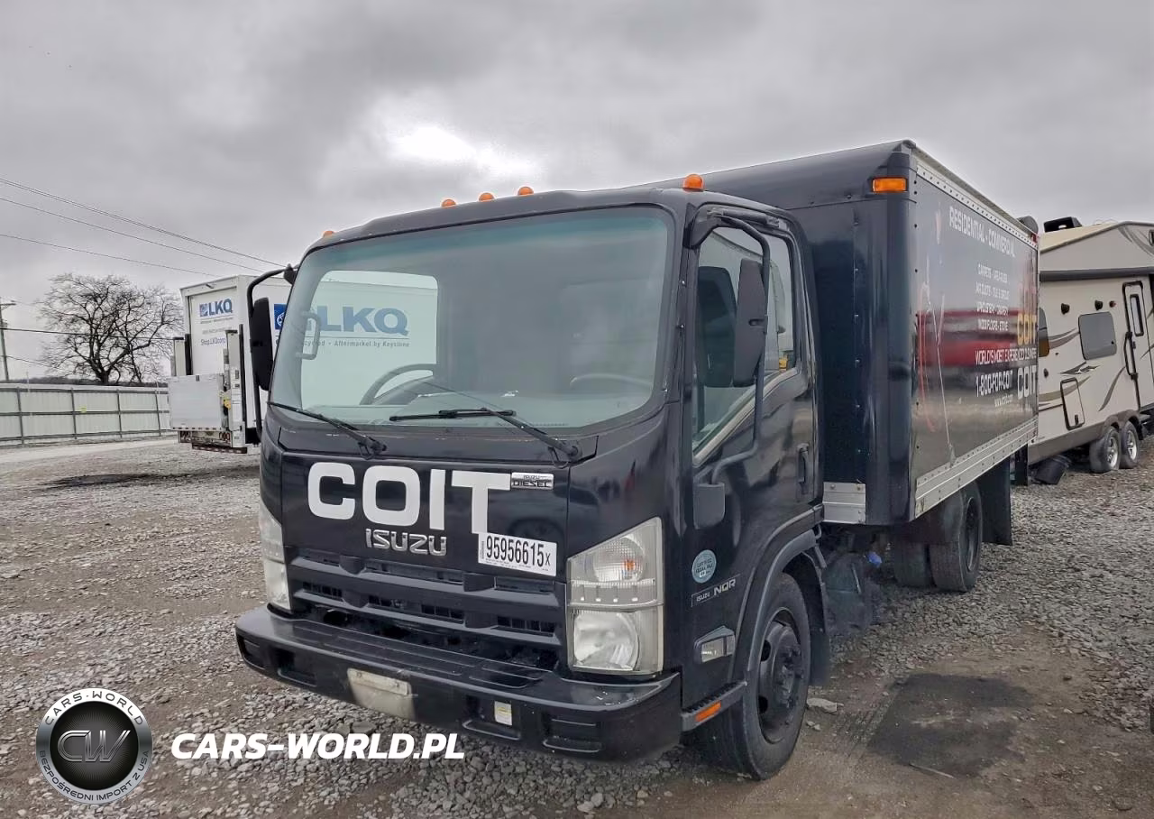 2011 Isuzu Nqr Box Truck VIN:JALE5W160B7901486 - 2