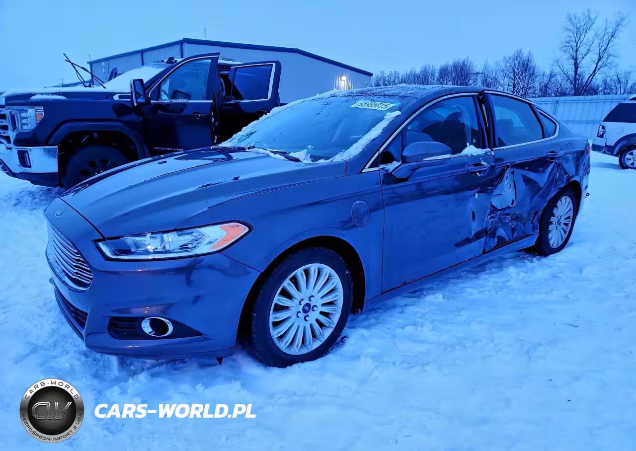 2016 Ford Fusion Se Phev