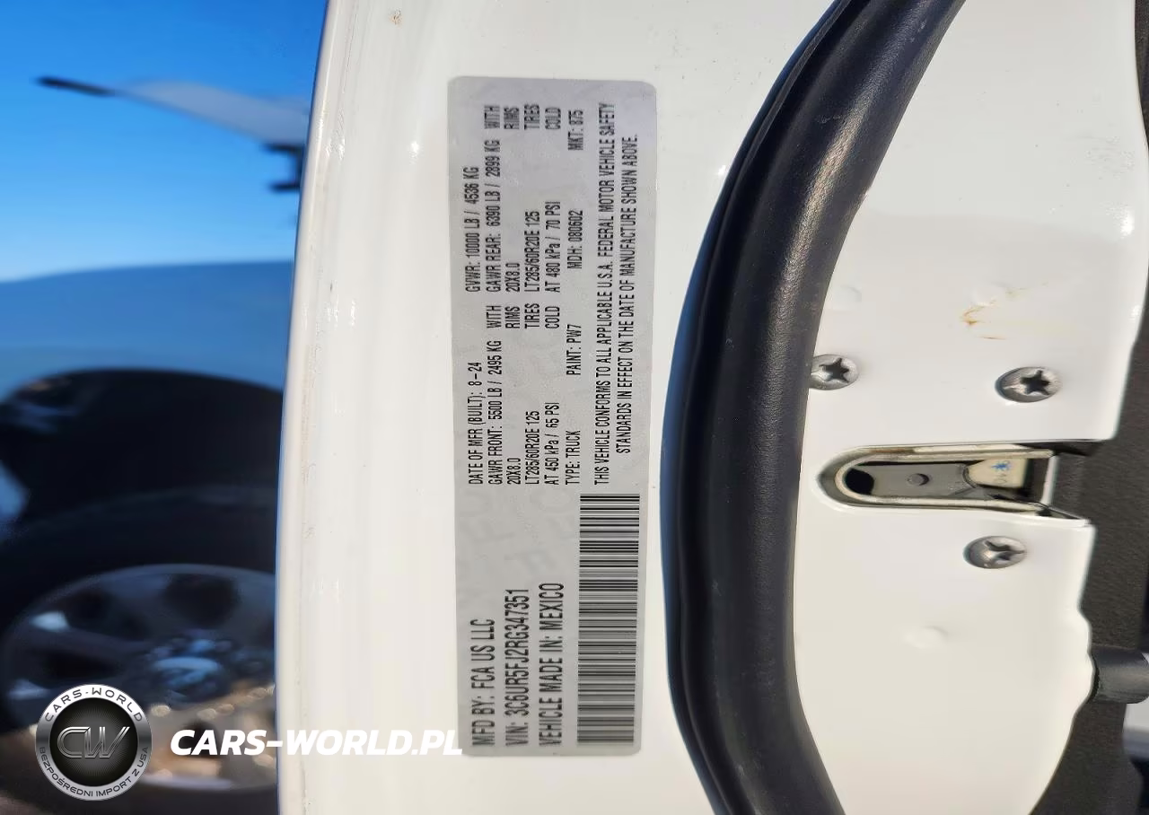 2024 Ram 2500 Crew Cab Larami VIN:3C6UR5FJ2RG347351 - 12