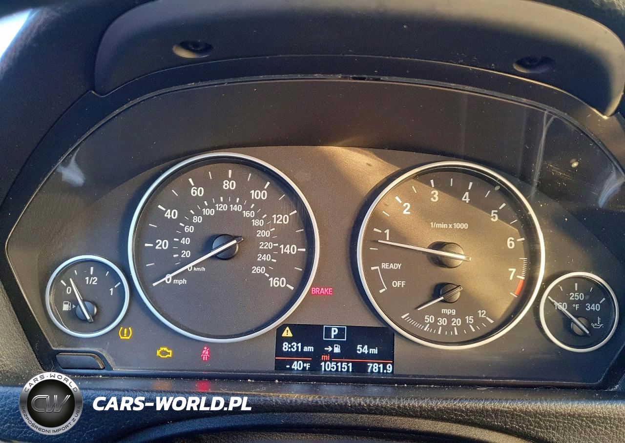 2014 BMW 328 I VIN:WBA3A5C57EP600055 - 9