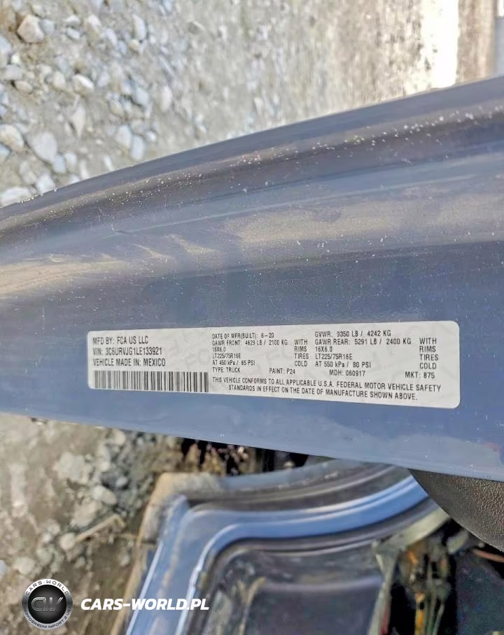 2020 Ram Promaster 3500 Vf Delivery Van VIN:3C6URVJG1LE133921 - 13