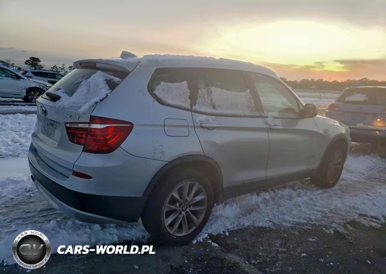 2014 BMW X3 xDrive28I VIN:5UXWX9C51E0D37562 - 3