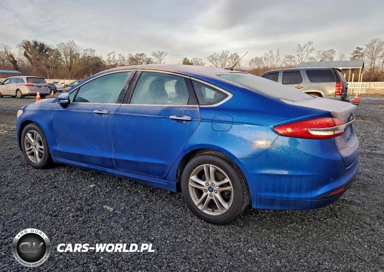 2018 Ford Fusion Se VIN:3FA6P0HD6JR127078 - 2
