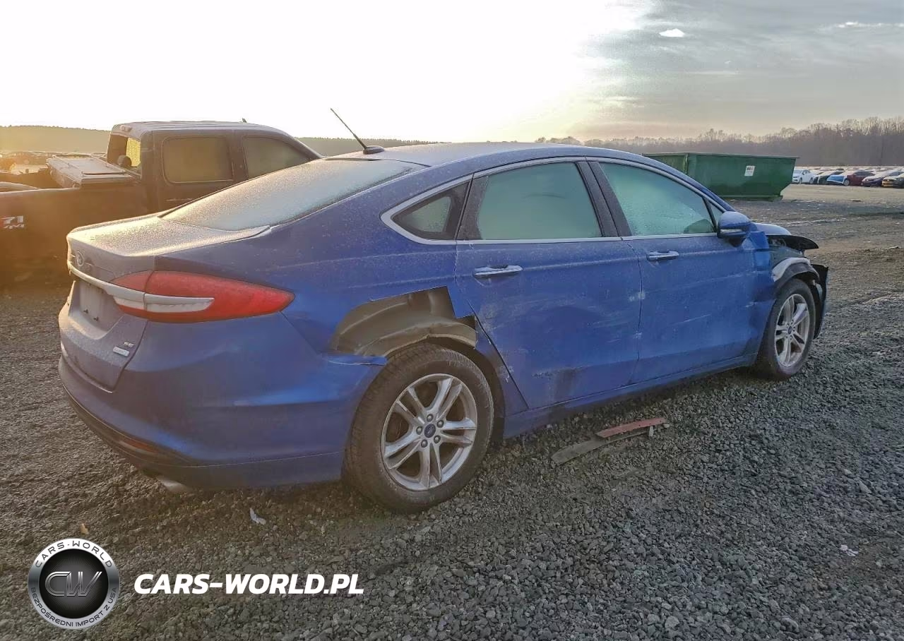2018 Ford Fusion Se VIN:3FA6P0HD6JR127078 - 3