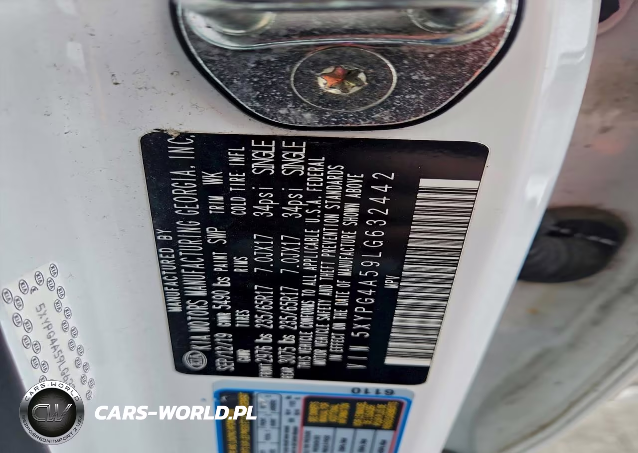 2020 Kia Sorento S VIN:5XYPG4A59LG632442 - 14