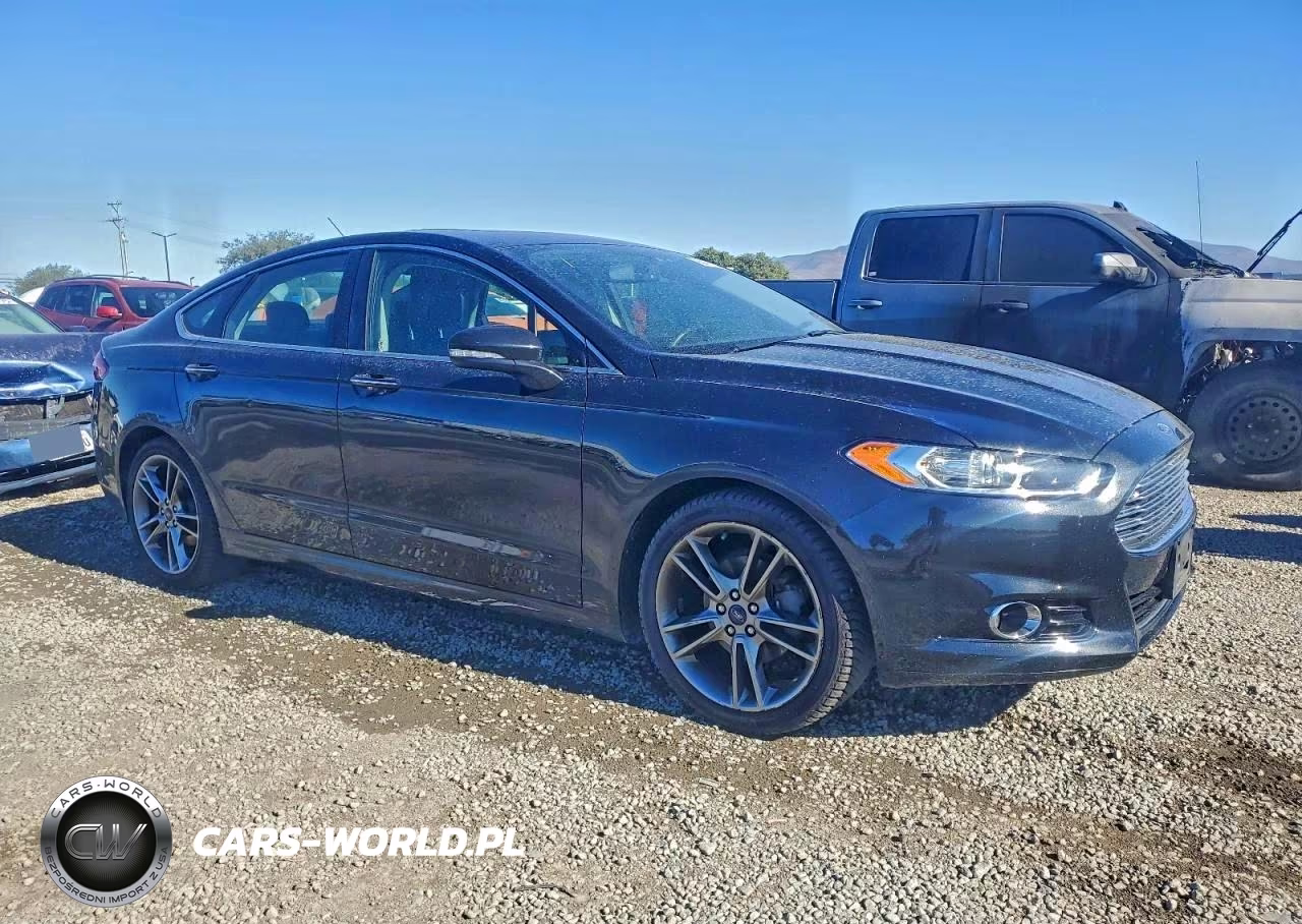 2014 Ford Fusion Titanium VIN:3FA6P0D94ER174455 - 4