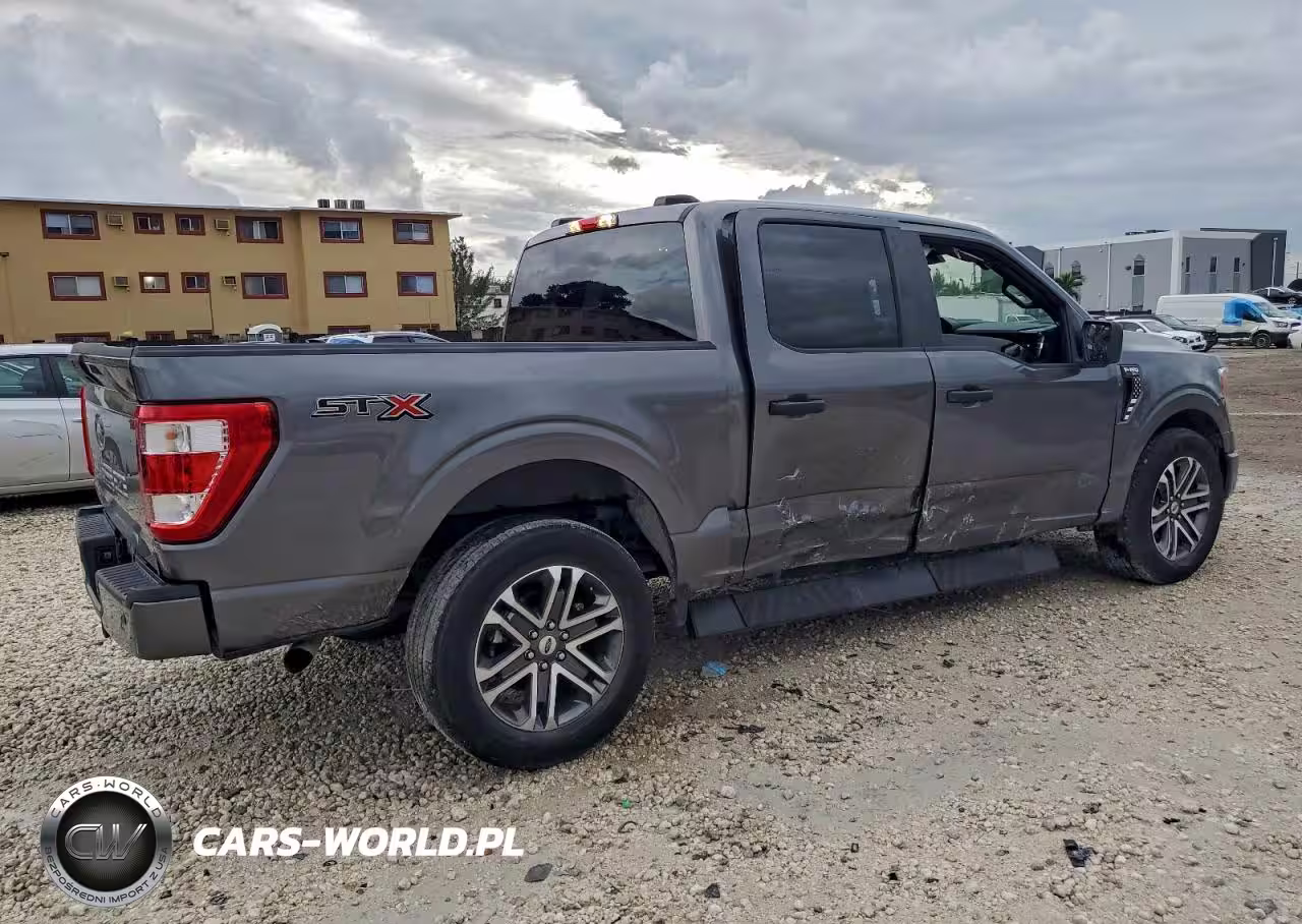 2022 Ford F150 Supercrew VIN:1FTEW1C52NKD77670 - 3