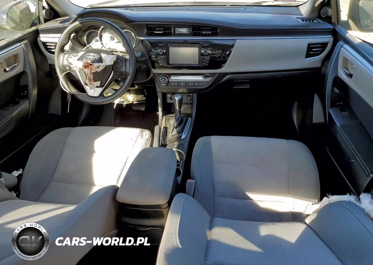 2015 Toyota Corolla Le Plus VIN:2T1BURHE6FC432821 - 8