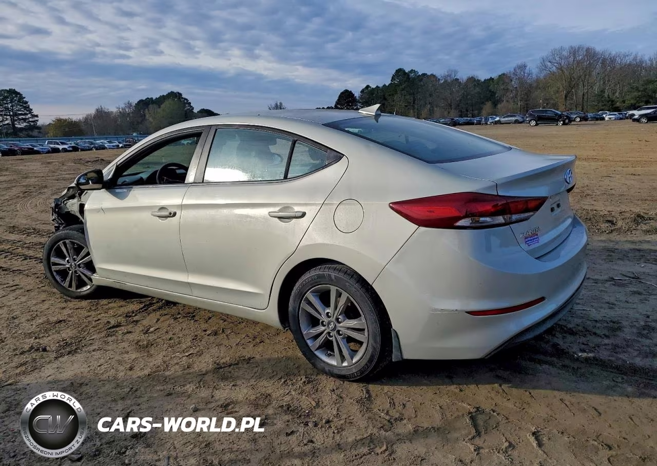 2017 Hyundai Elantra Se VIN:KMHD84LF2HU136129 - 2