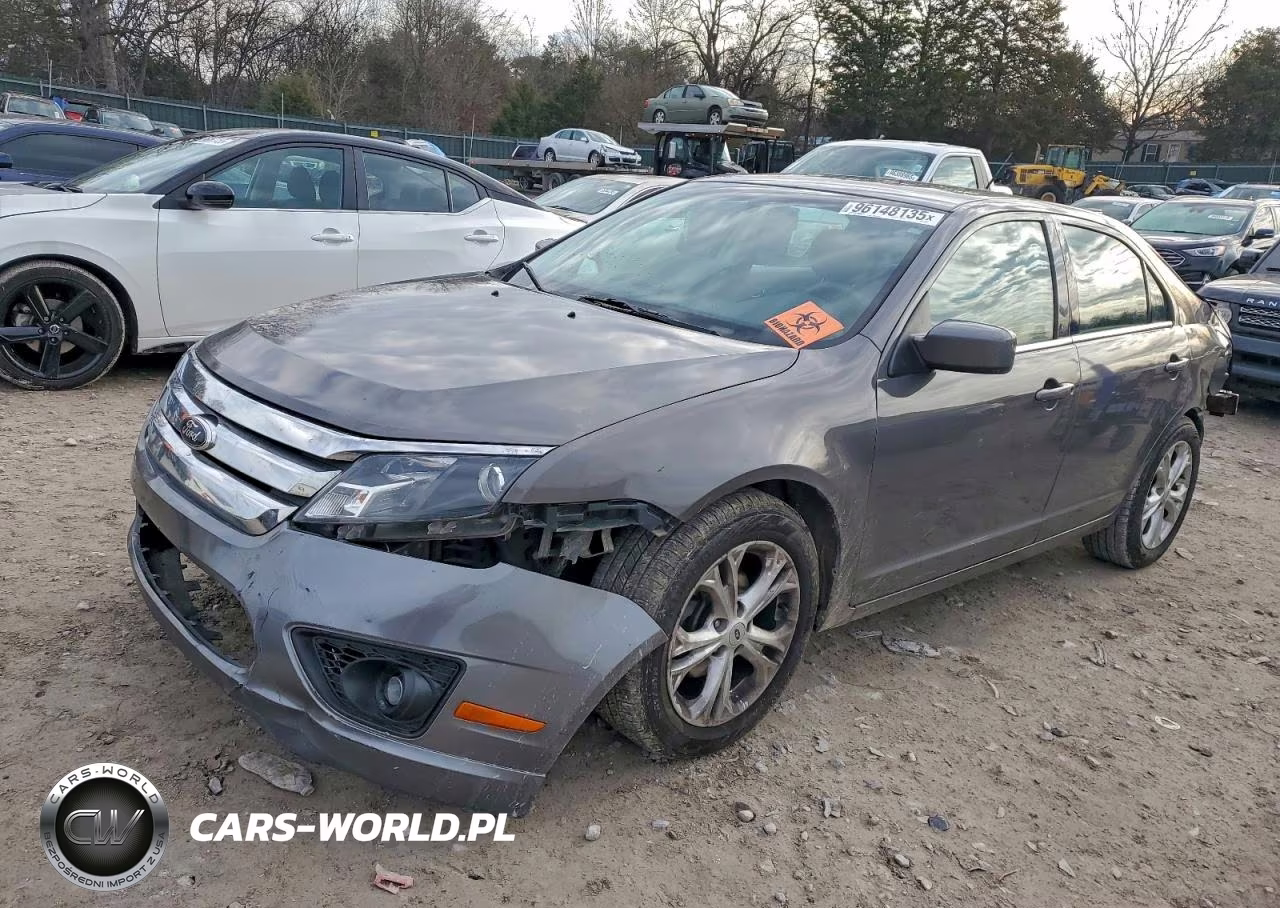 2012 Ford Fusion Se VIN:3FAHP0HA9CR361006 - 1