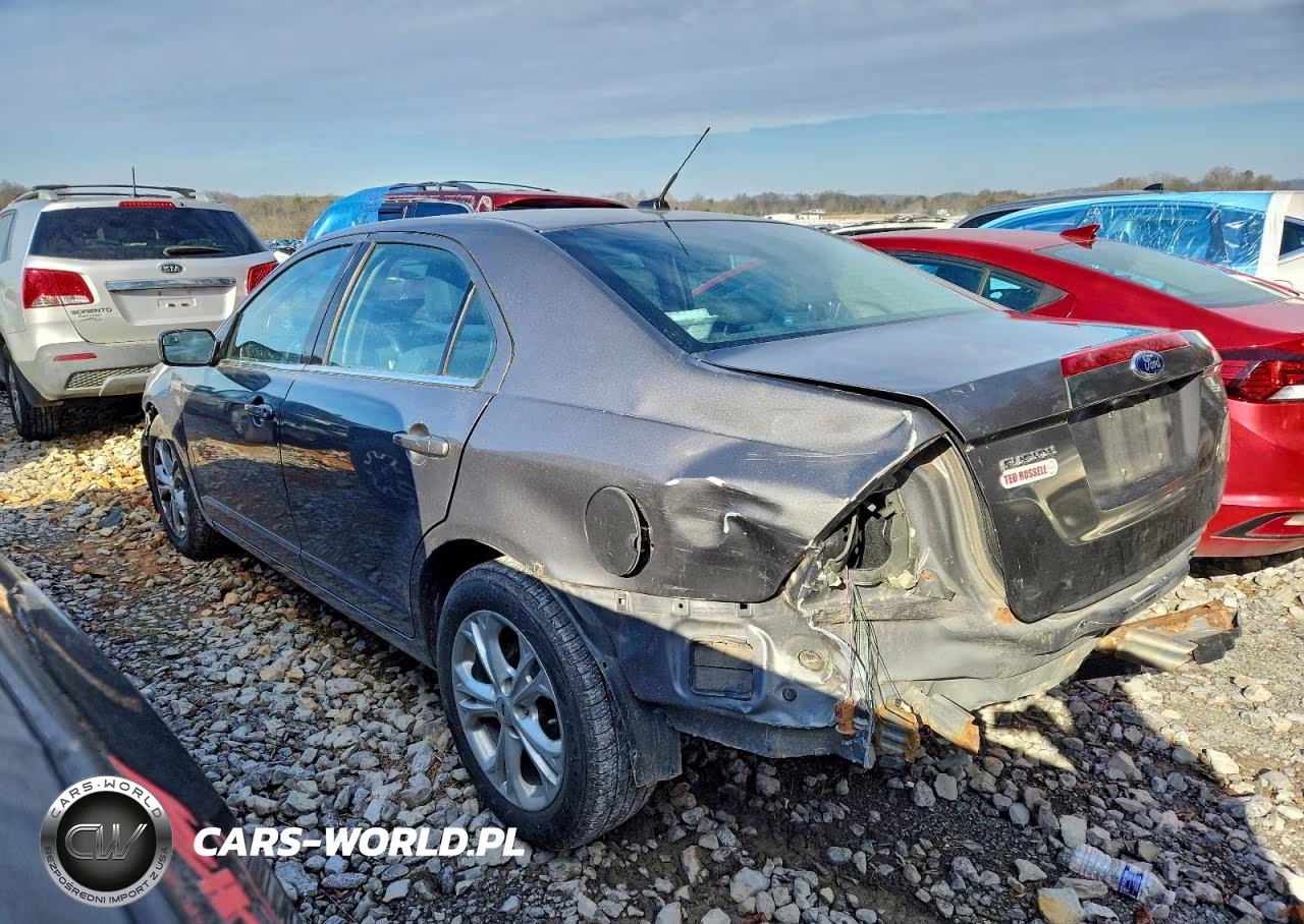 2012 Ford Fusion Se VIN:3FAHP0HA9CR361006 - 2