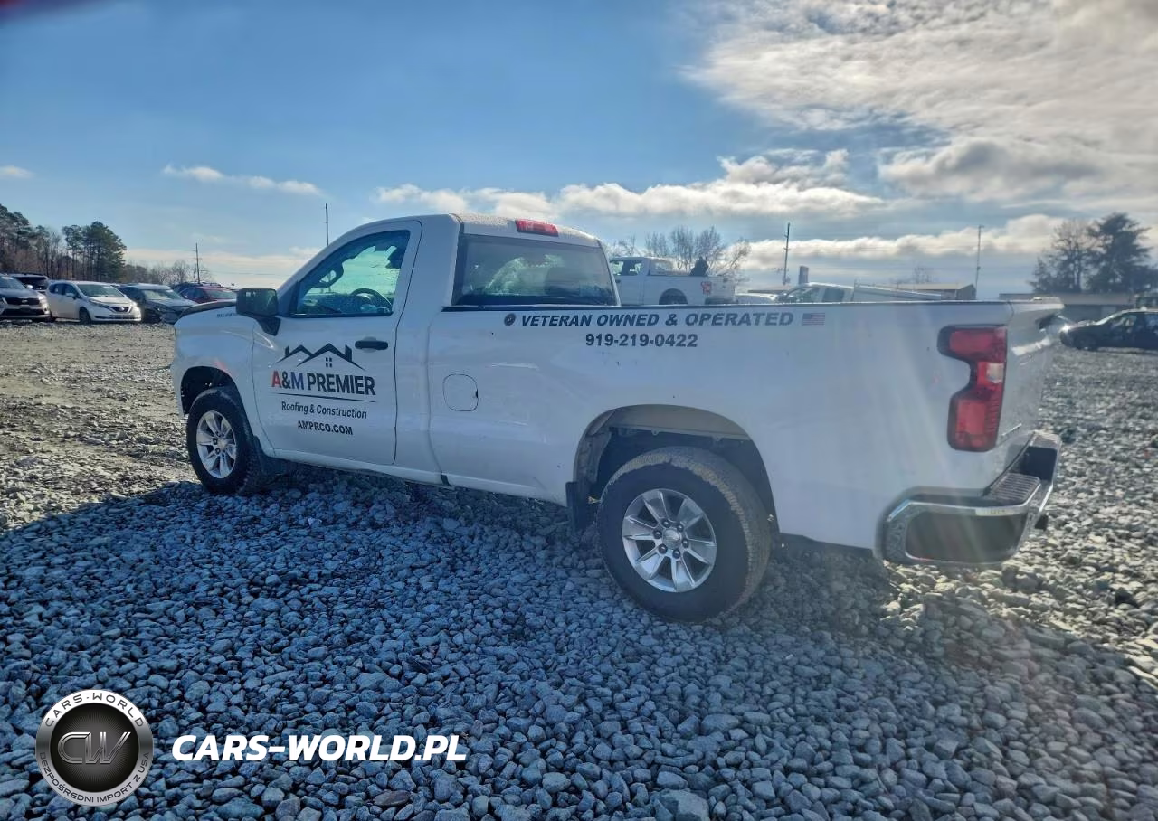 2022 Chevrolet Silverado C1500 VIN:3GCNAAED1NG550850 - 2