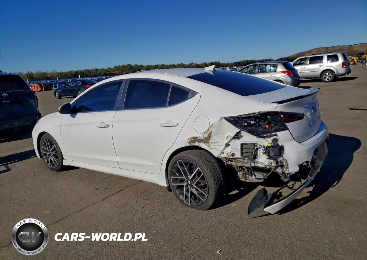 2020 Hyundai Elantra Sport VIN:KMHD04LB4LU015535 - 2