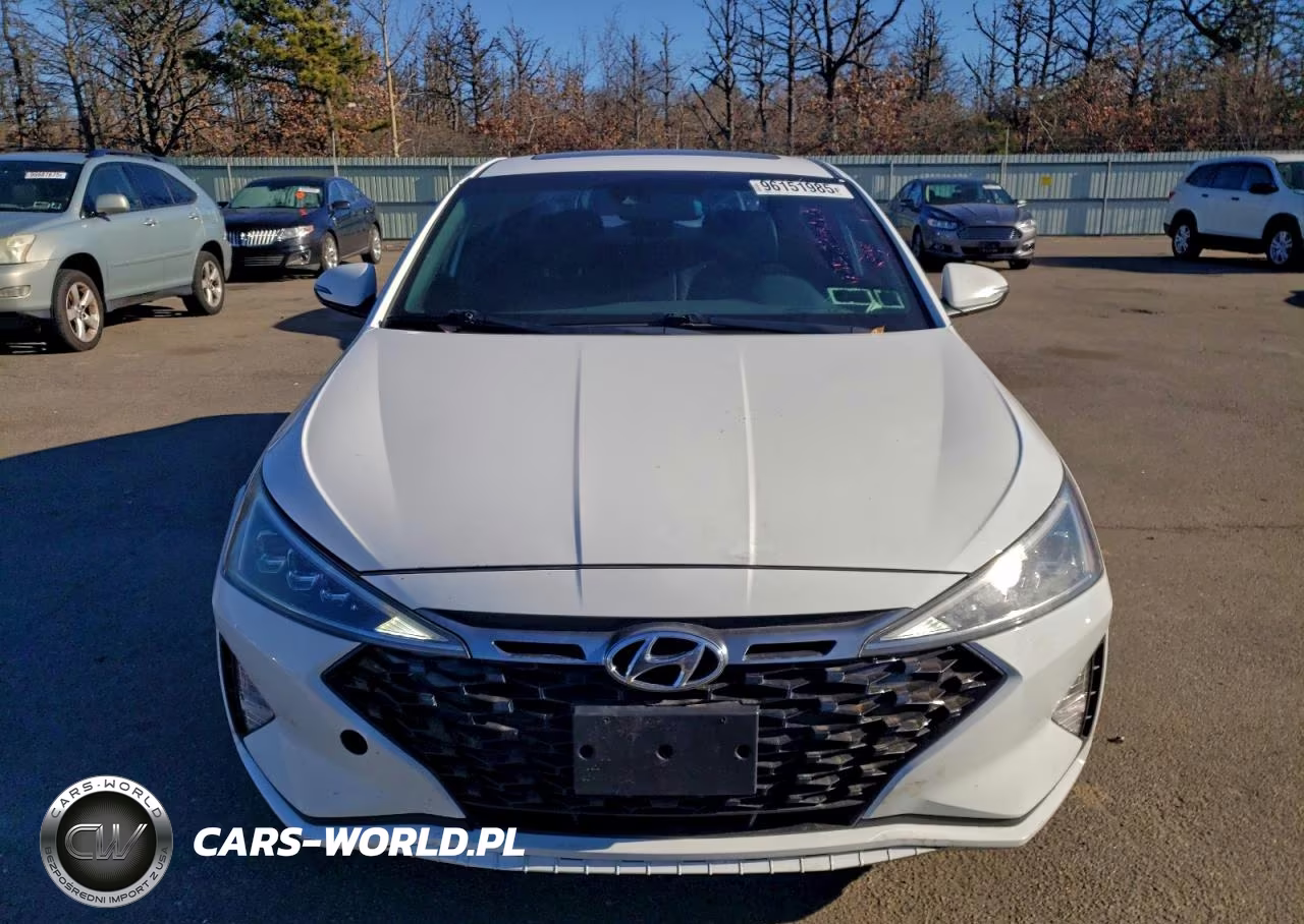 2020 Hyundai Elantra Sport VIN:KMHD04LB4LU015535 - 5