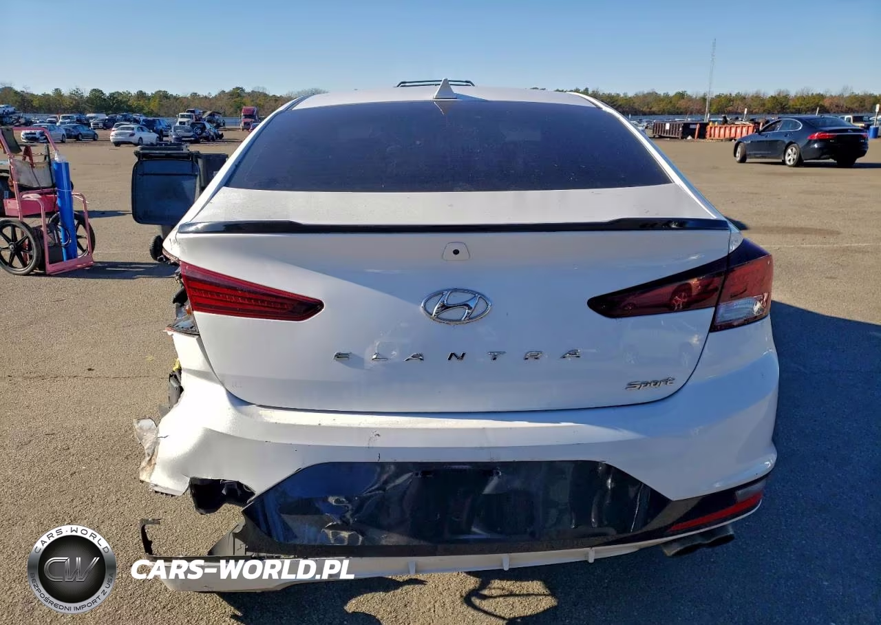 2020 Hyundai Elantra Sport VIN:KMHD04LB4LU015535 - 6
