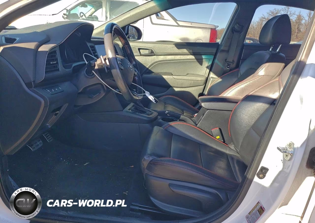 2020 Hyundai Elantra Sport VIN:KMHD04LB4LU015535 - 7
