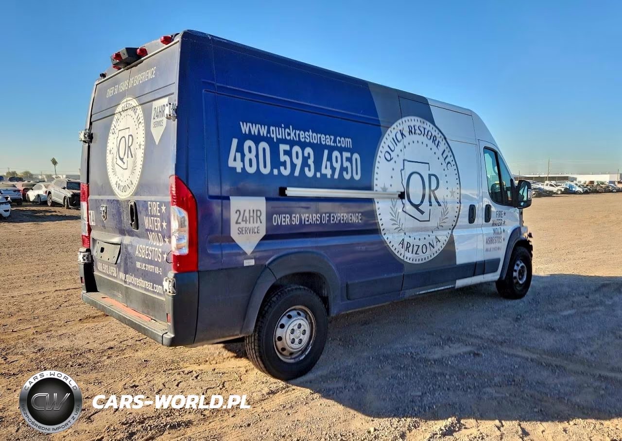 2020 Ram Promaster 2500 Delivery Van VIN:3C6TRVDG8LE130621 - 3