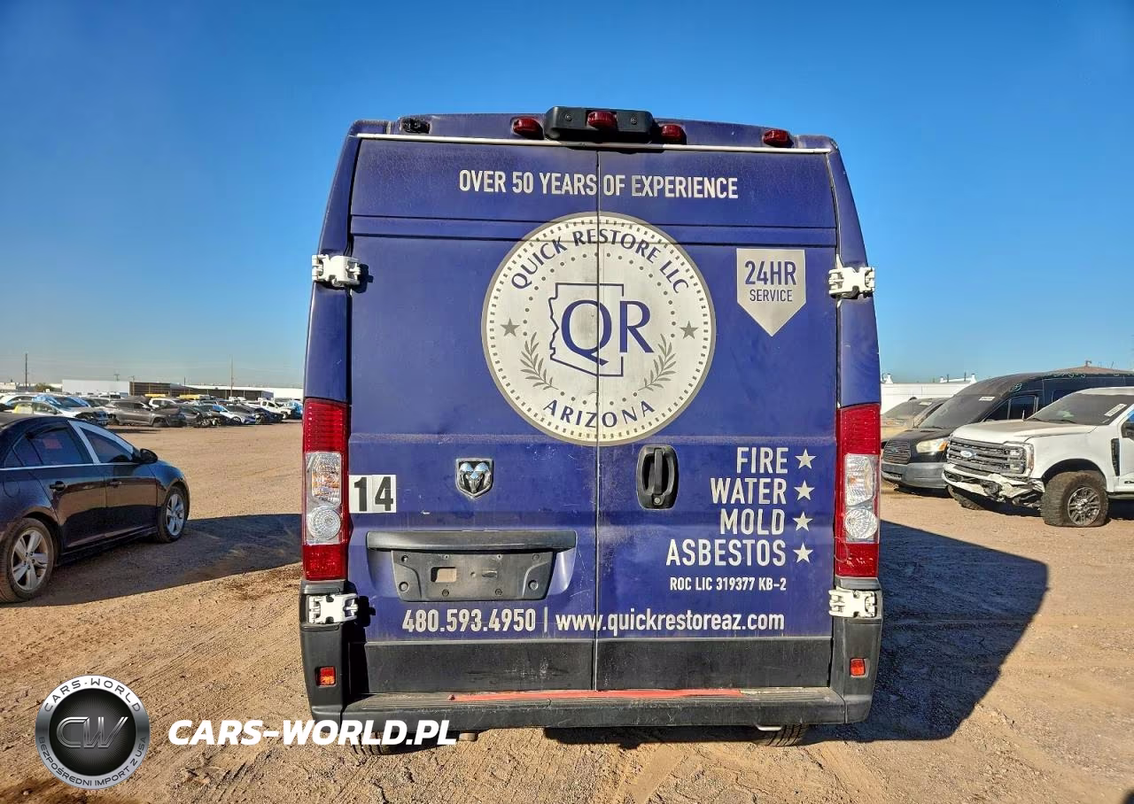 2020 Ram Promaster 2500 Delivery Van VIN:3C6TRVDG8LE130621 - 6