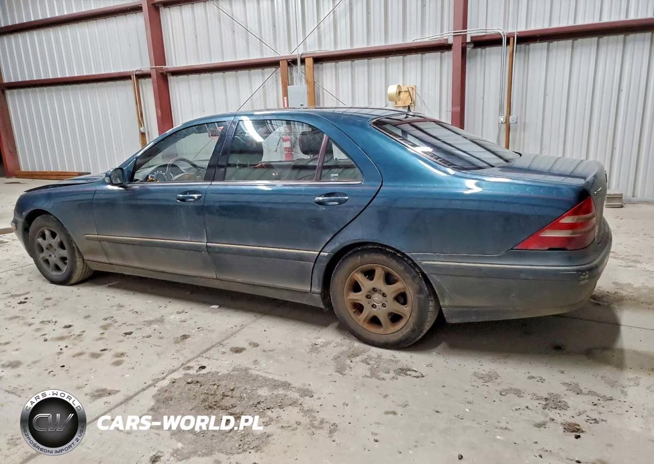 2001 Mercedes-Benz S 500 VIN:WDBNG75J01A217909 - 2