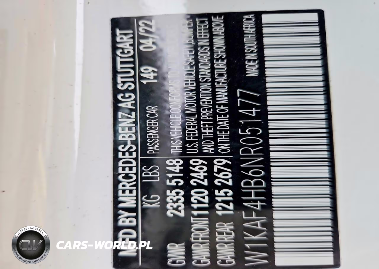 2022 Mercedes-Benz C 300 4Matic VIN:W1KAF4HB6NR051477 - 12