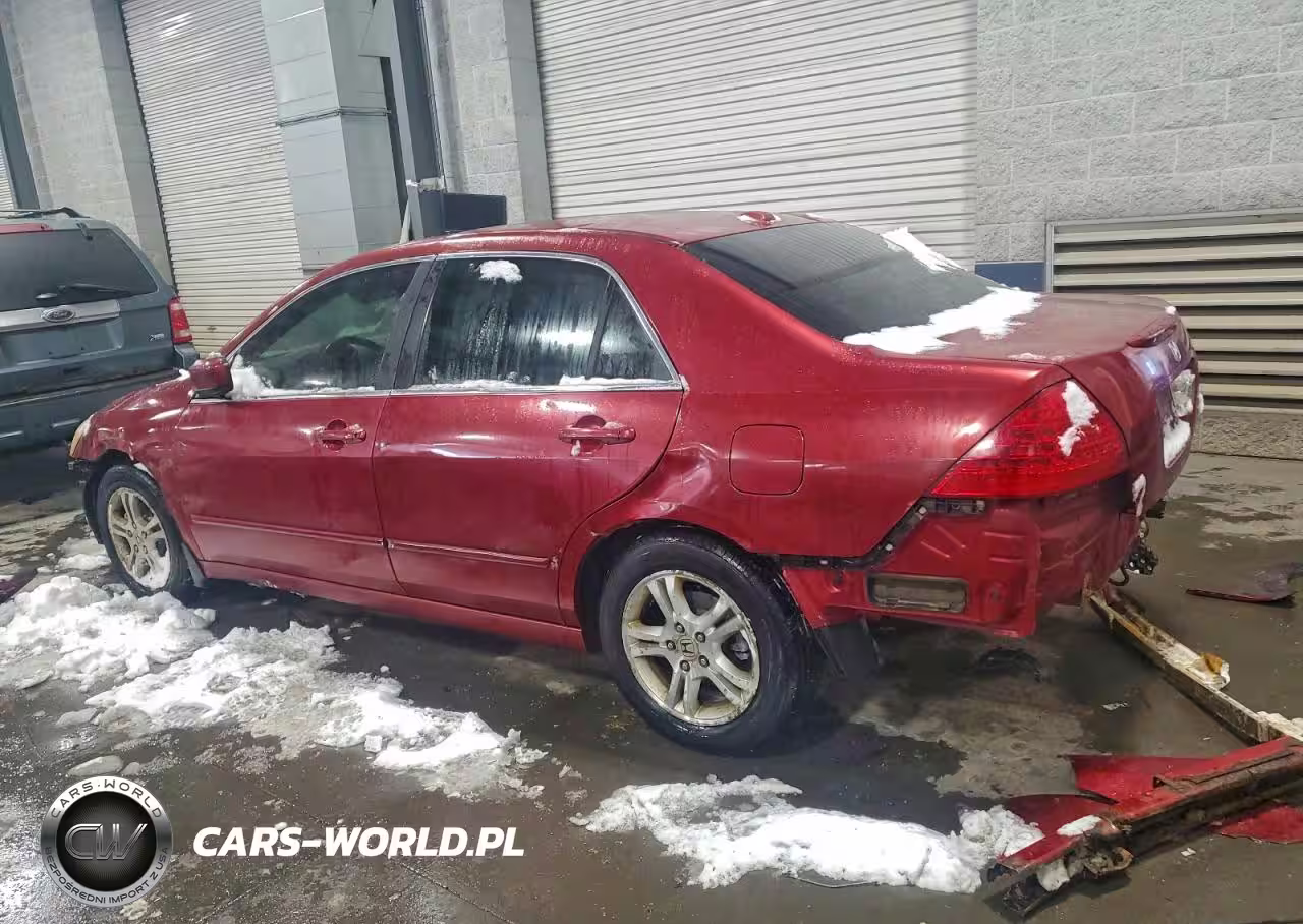 2007 Honda Accord Ex VIN:1HGCM56827A109187 - 2