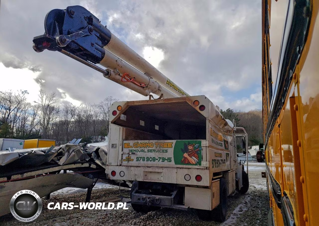 2010 Freightliner Business Class M2 Forestry Bucket Truck VIN:1FVACWDUXADAP7519 - 4