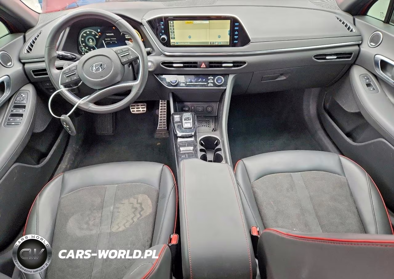 2021 Hyundai Sonata Sel Plus VIN:5NPEJ4J25MH084609 - 8