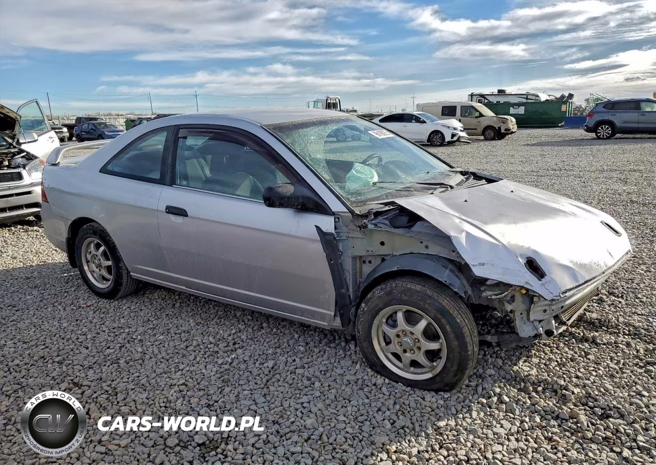 2001 Honda Civic Dx VIN:1HGEM21221L060496 - 4
