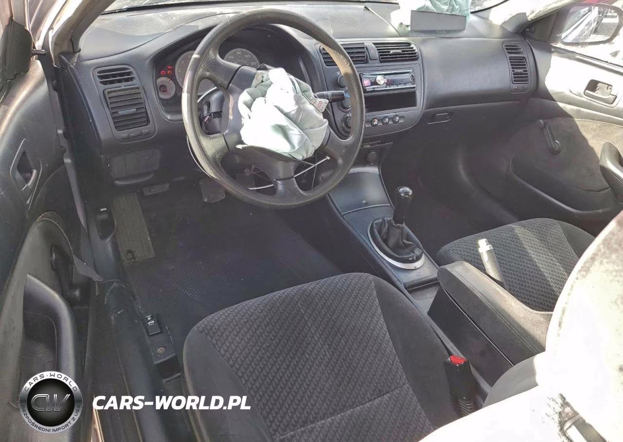 2001 Honda Civic Dx VIN:1HGEM21221L060496 - 8