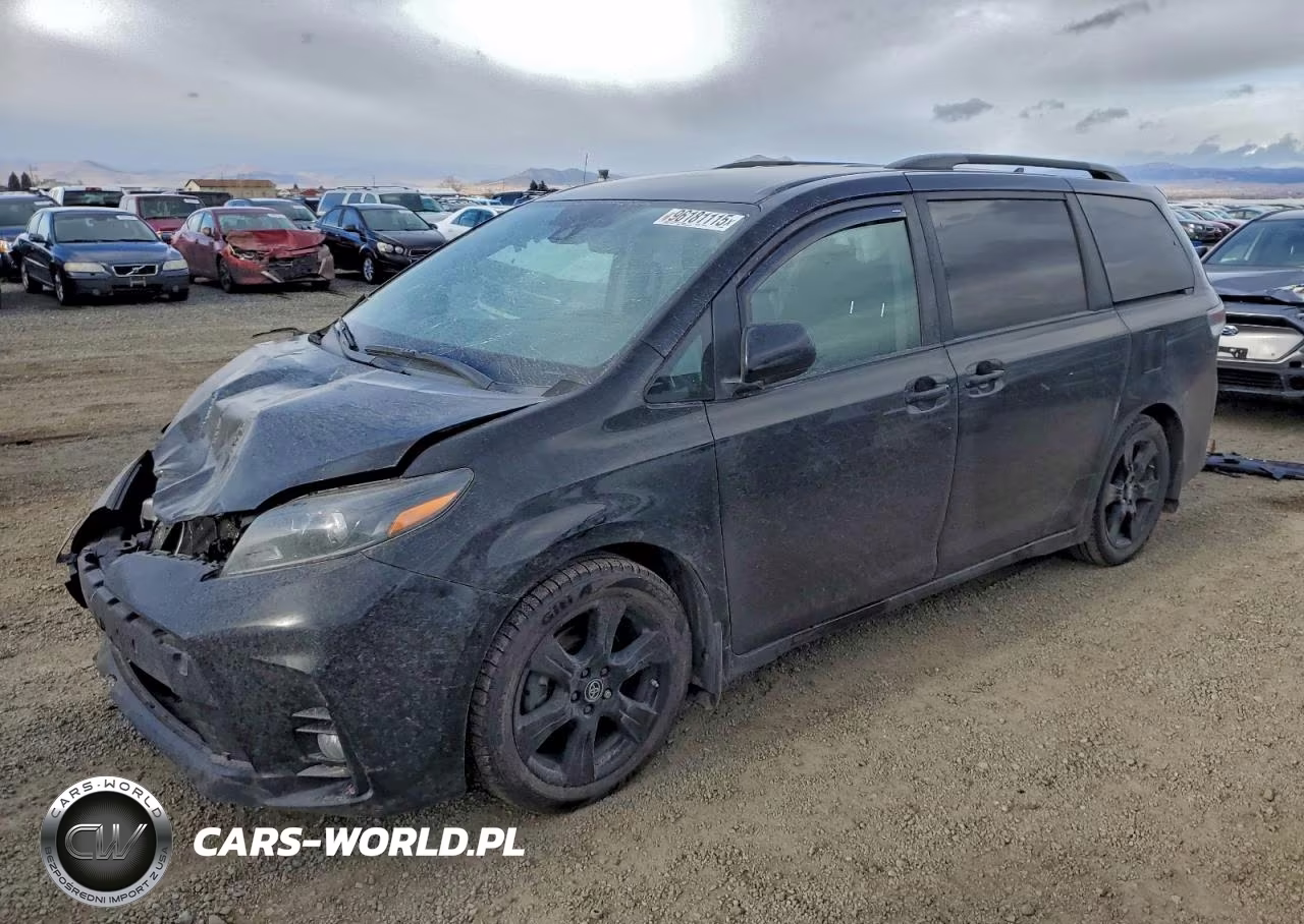 2020 Toyota Sienna Se 8-Passenger VIN:5TDXZ3DCXLS025404 - 1
