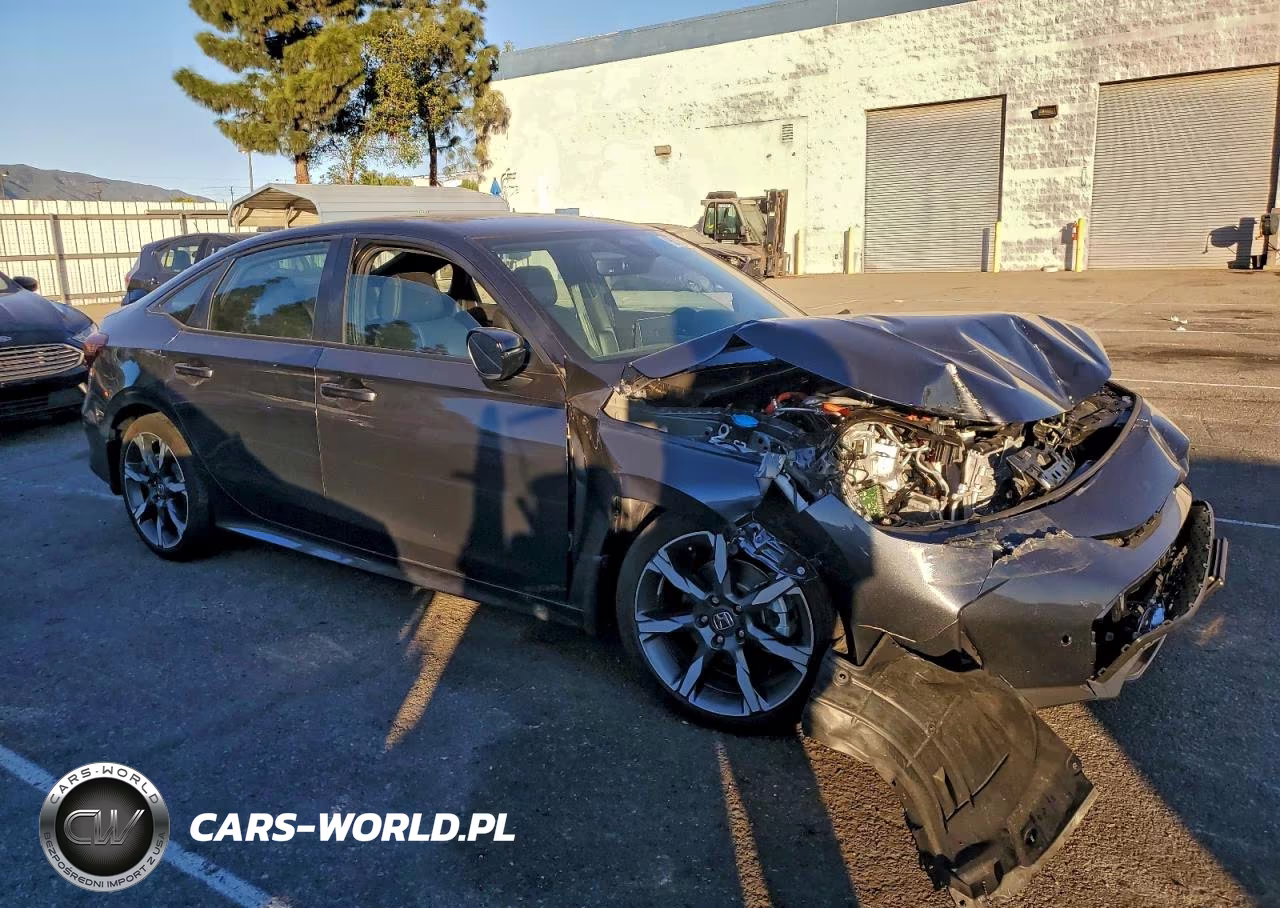 2025 Honda Civic Sport VIN:2HGFE4F86SH345856 - 4