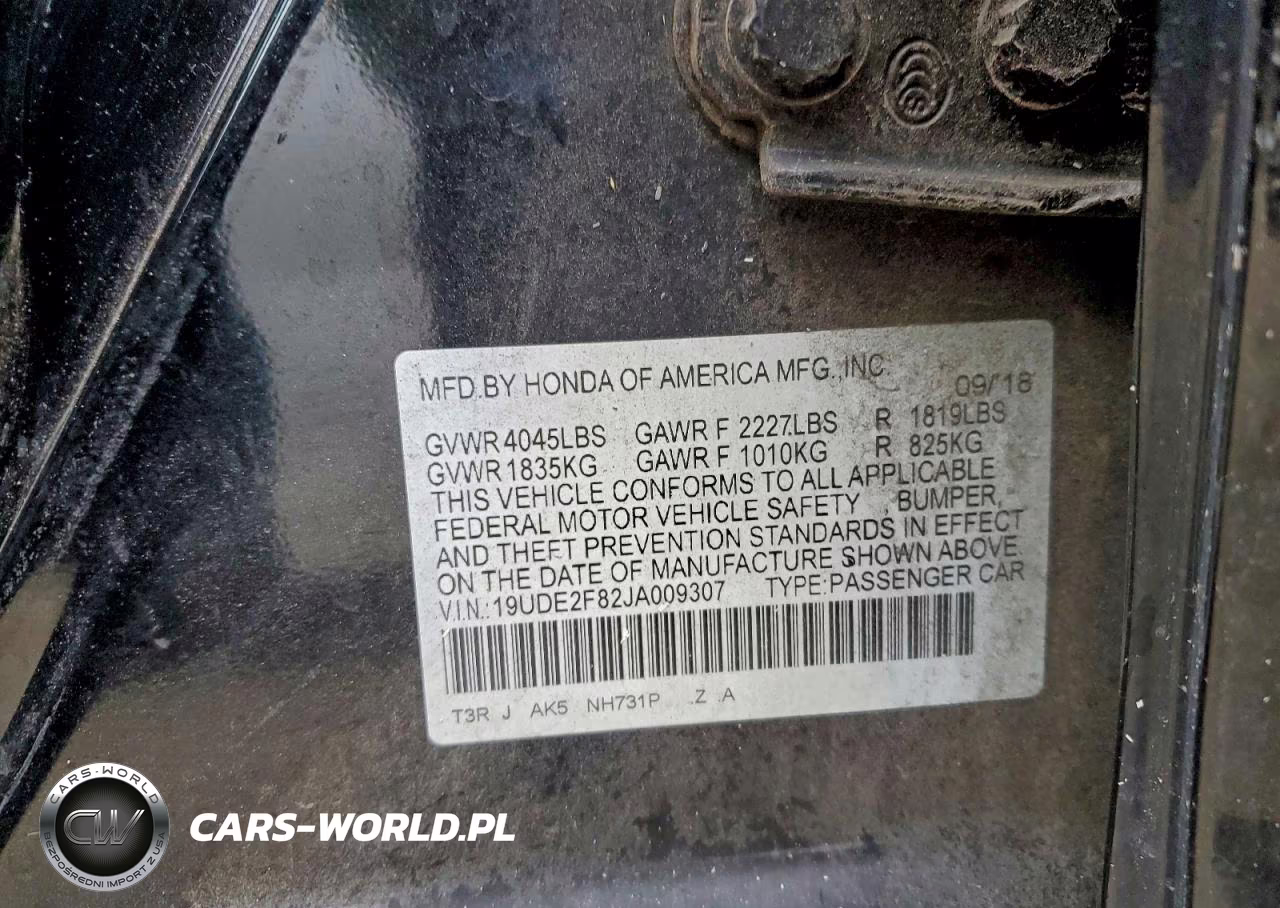 2018 Acura Ilx Premium VIN:19UDE2F82JA009307 - 12