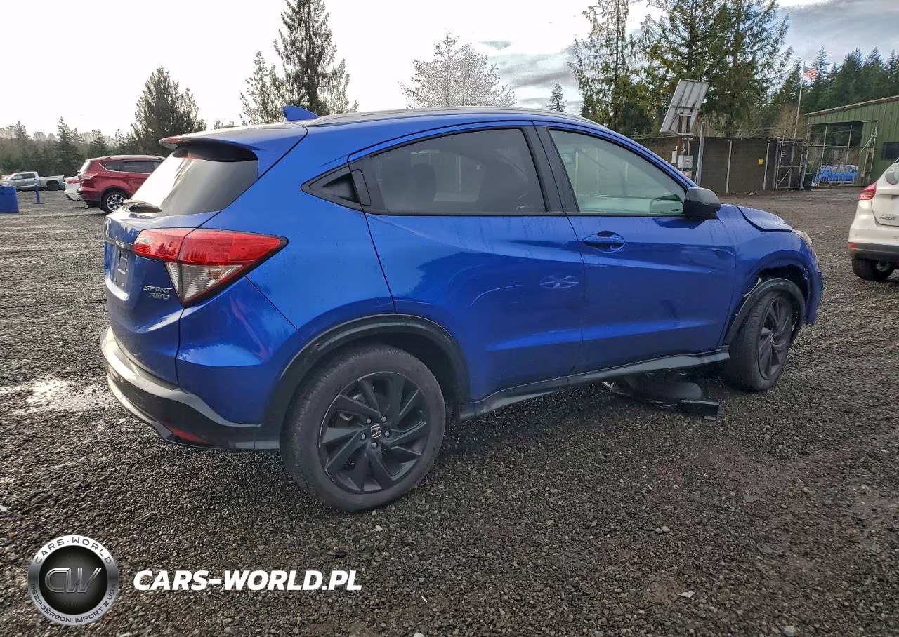 2022 Honda Hr-V Sport VIN:3CZRU6H1XNM732310 - 3