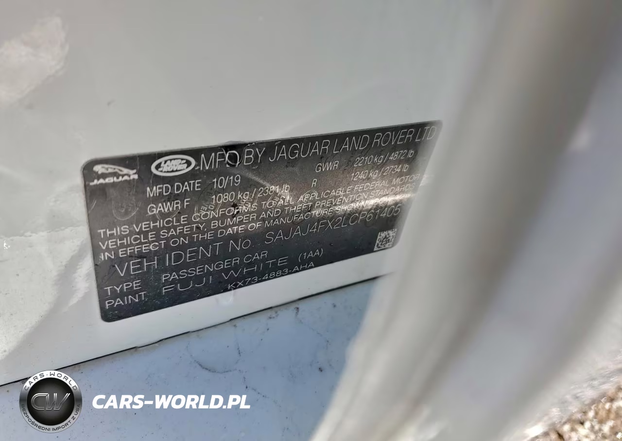 2020 Jaguar Xe S VIN:SAJAJ4FX2LCP61405 - 12