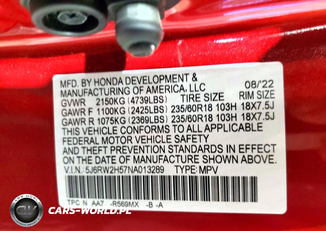 2022 Honda Cr-V Awd Ex VIN:5J6RW2H57NA013289 - 13