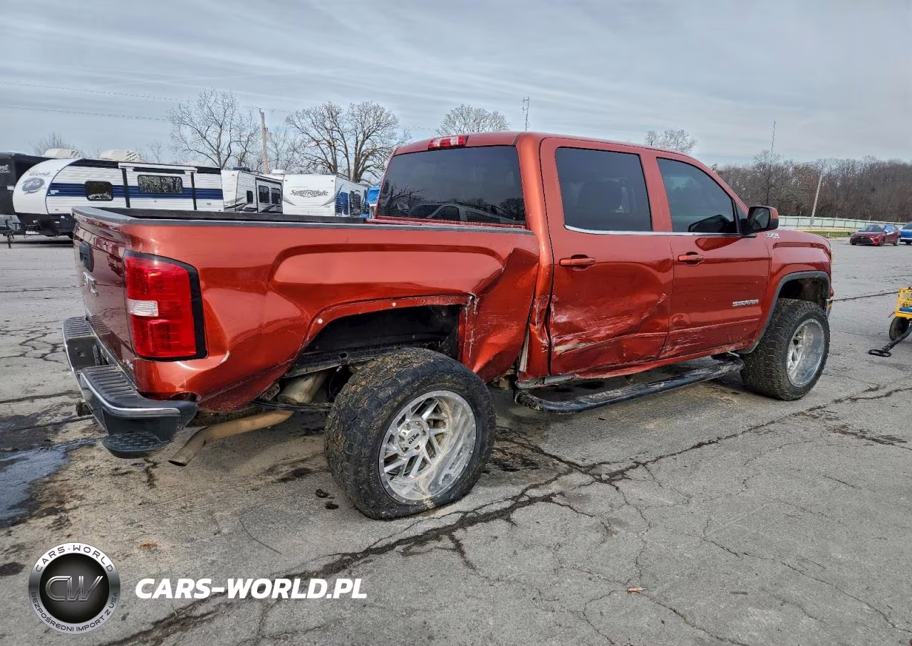 2015 GMC Sierra K1500 Sle VIN:3GTU2UEC4FG212992 - 3