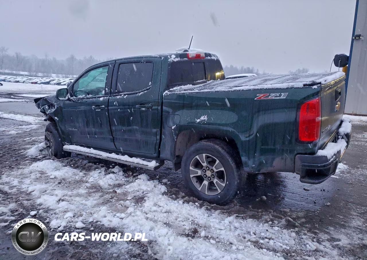 2016 Chevrolet Colorado Z71 VIN:1GCGTDE31G1209915 - 2