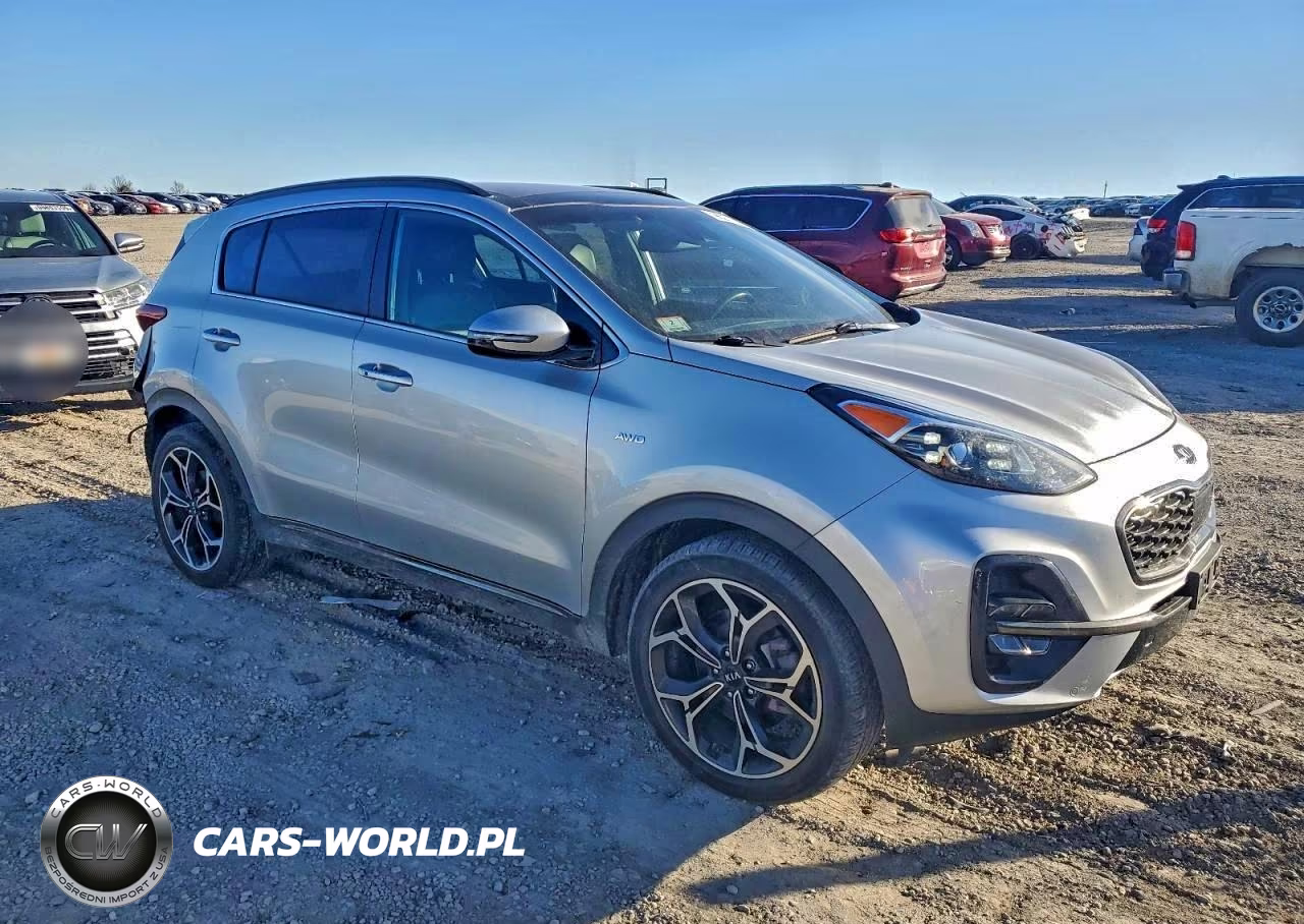 2021 Kia Sportage Sx VIN:KNDPRCA68M7849816 - 4