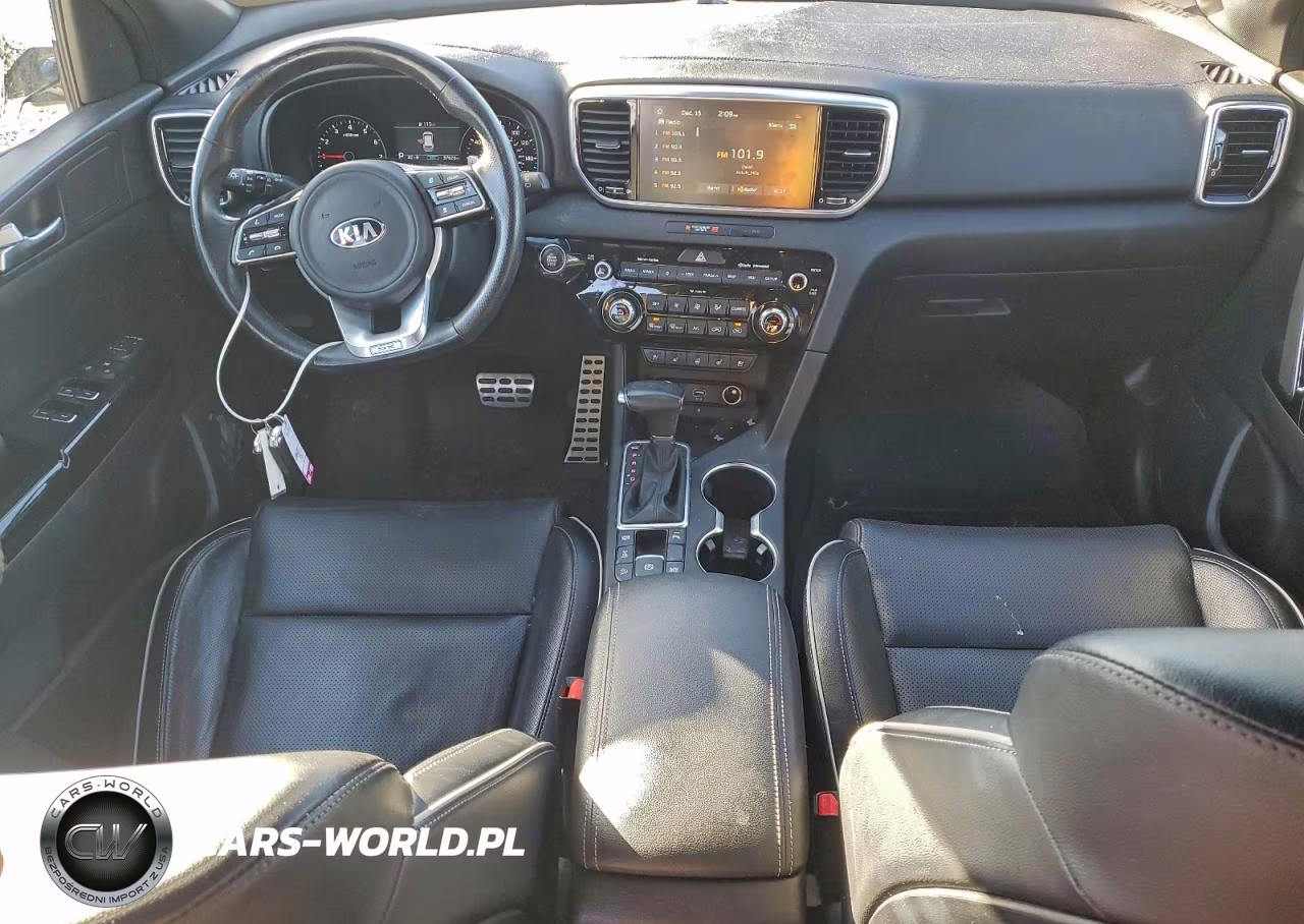 2021 Kia Sportage Sx VIN:KNDPRCA68M7849816 - 8