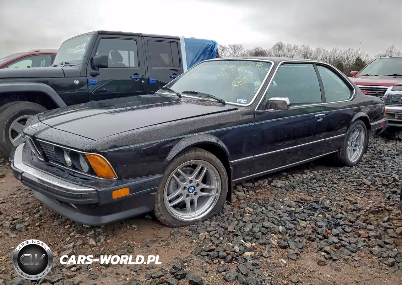 1987 BMW 635 CSI AUTOMATIC L6