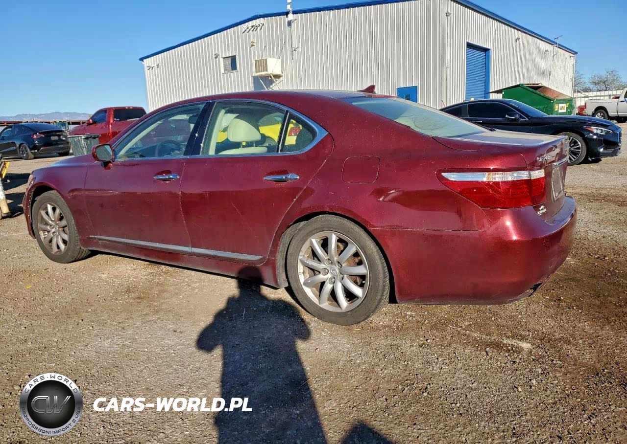 2008 Lexus Ls 460 VIN:JTHBL46FX85064076 - 2