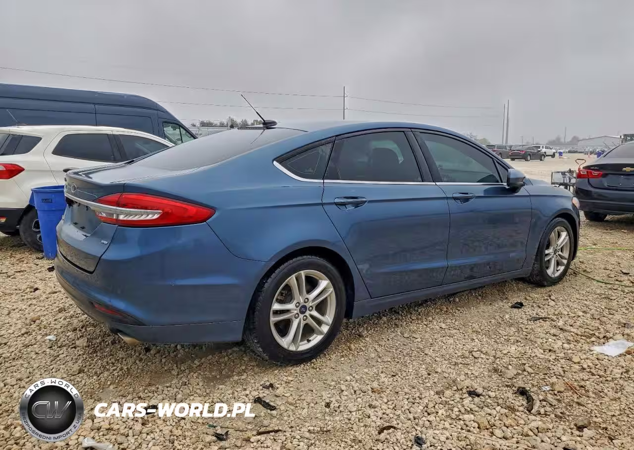2018 Ford Fusion Se VIN:3FA6P0H77JR143185 - 3