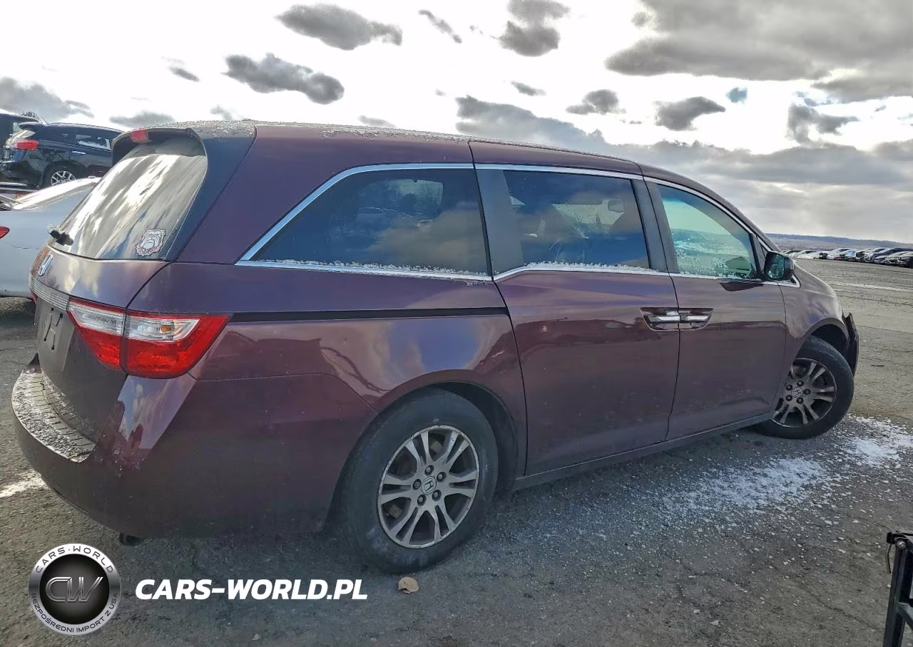 2012 Honda Odyssey Exl VIN:5FNRL5H67CB122428 - 3