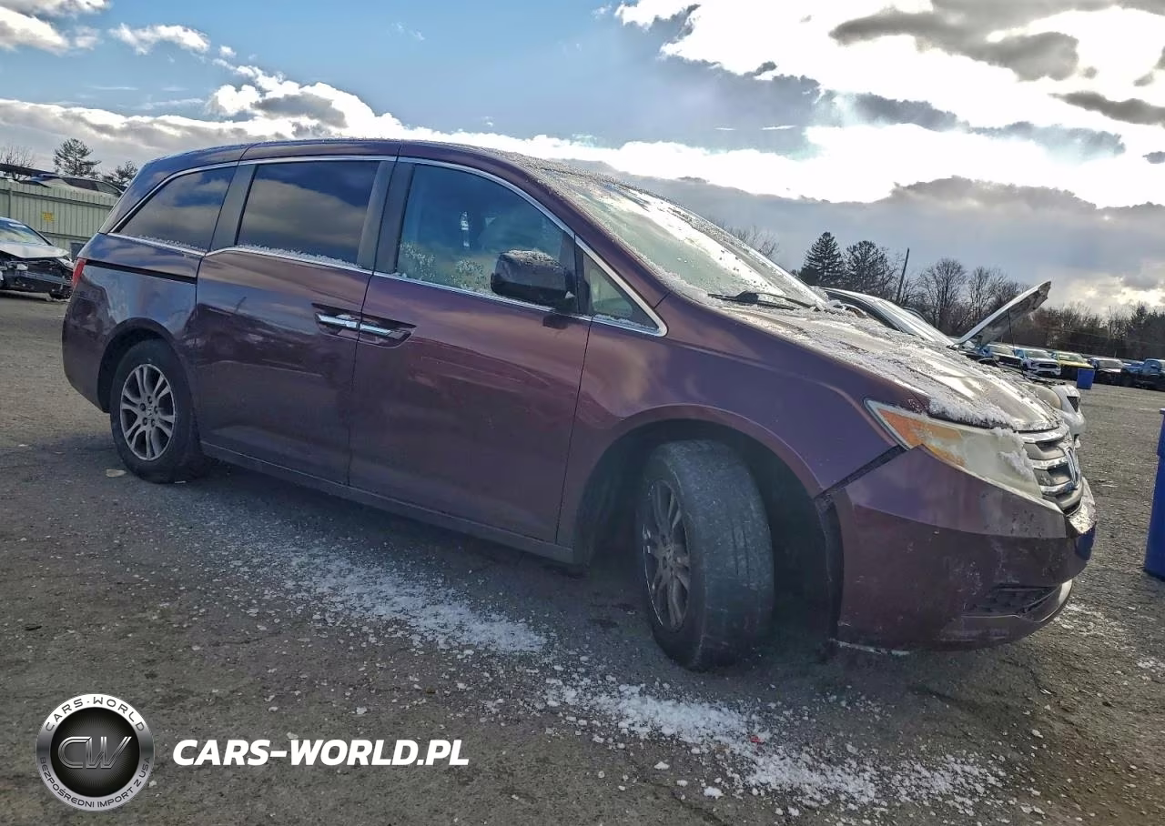 2012 Honda Odyssey Exl VIN:5FNRL5H67CB122428 - 4