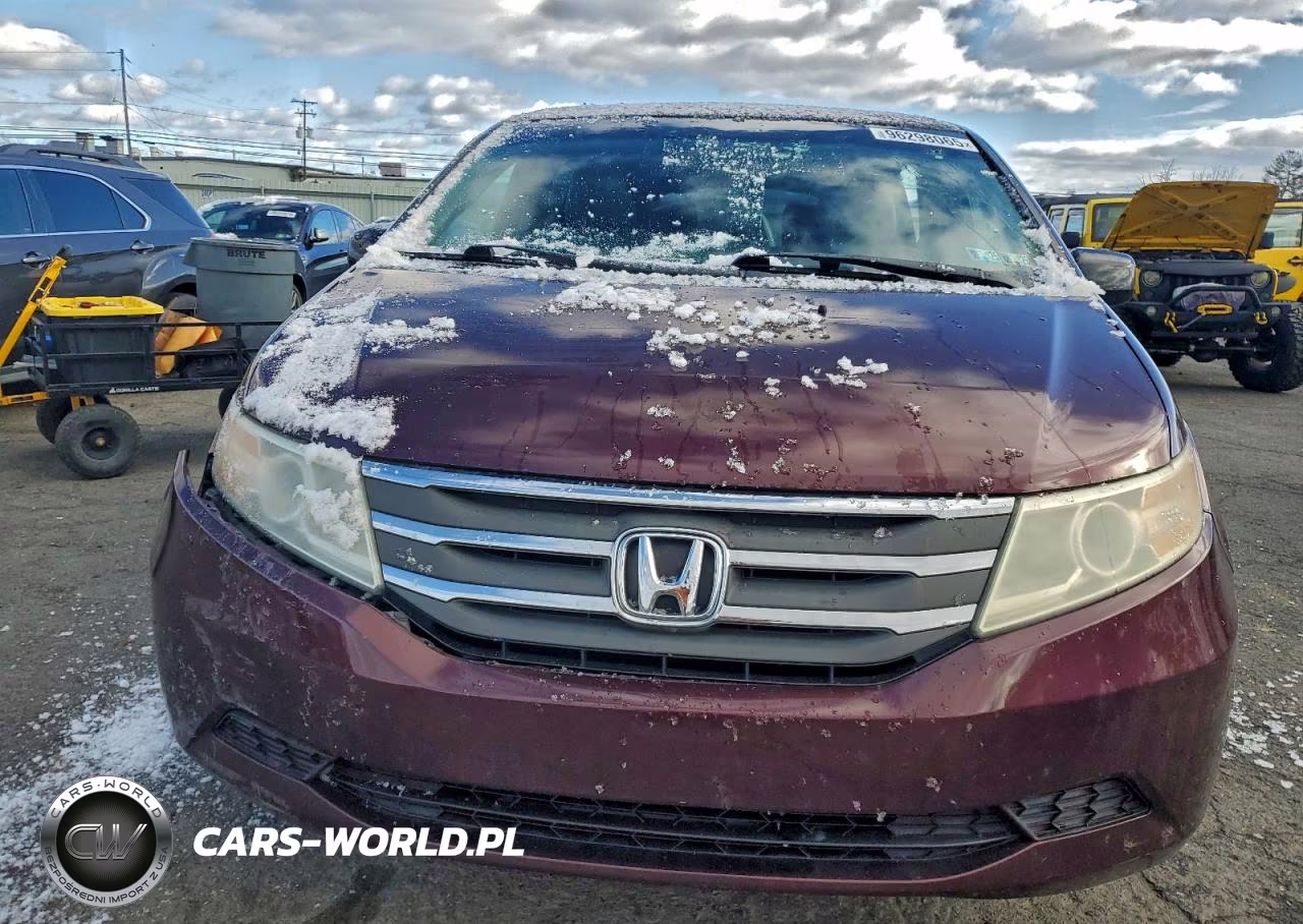 2012 Honda Odyssey Exl VIN:5FNRL5H67CB122428 - 5