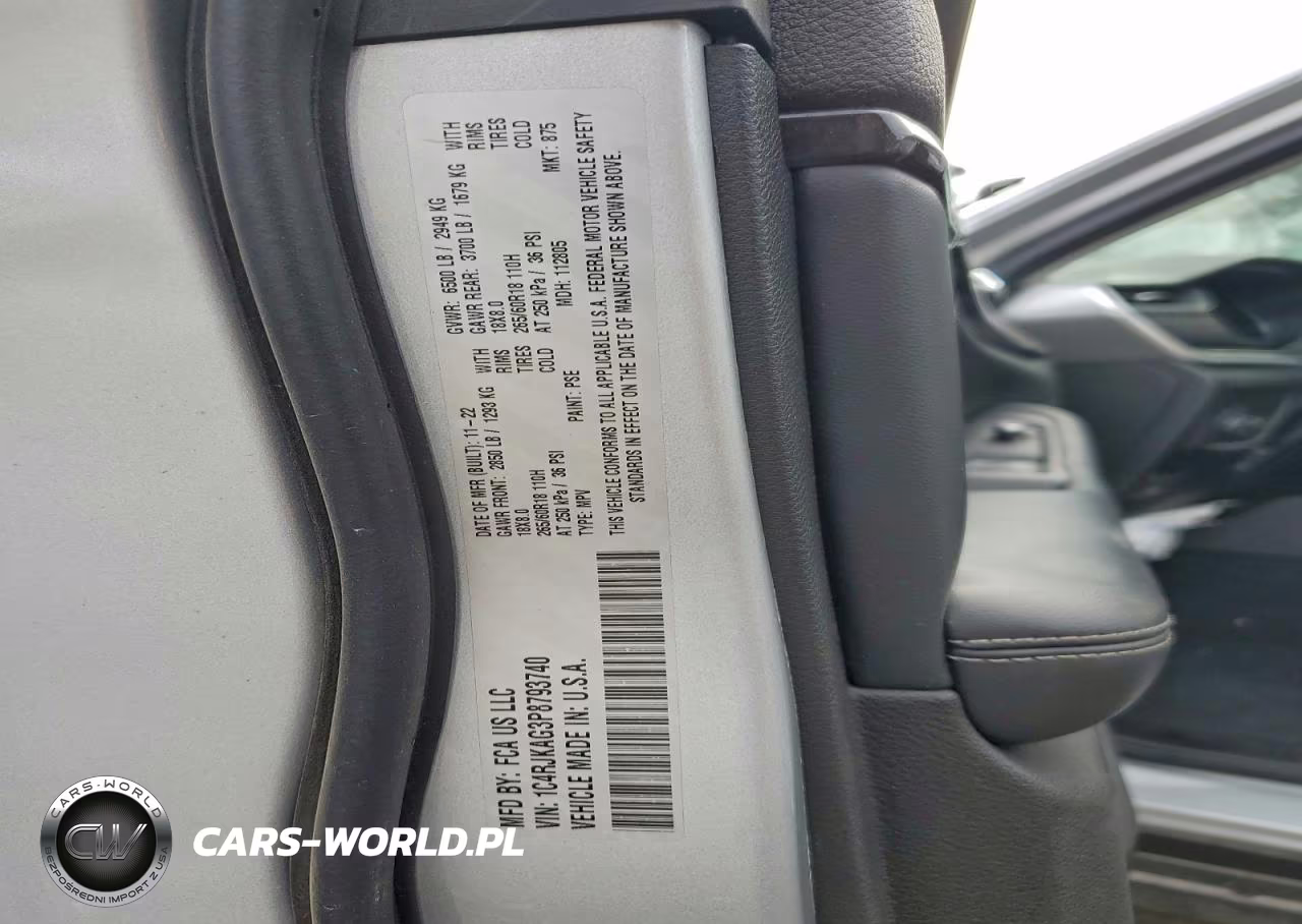 2023 Jeep Grand Cherokee L Laredo VIN:1C4RJKAG3P8793740 - 13