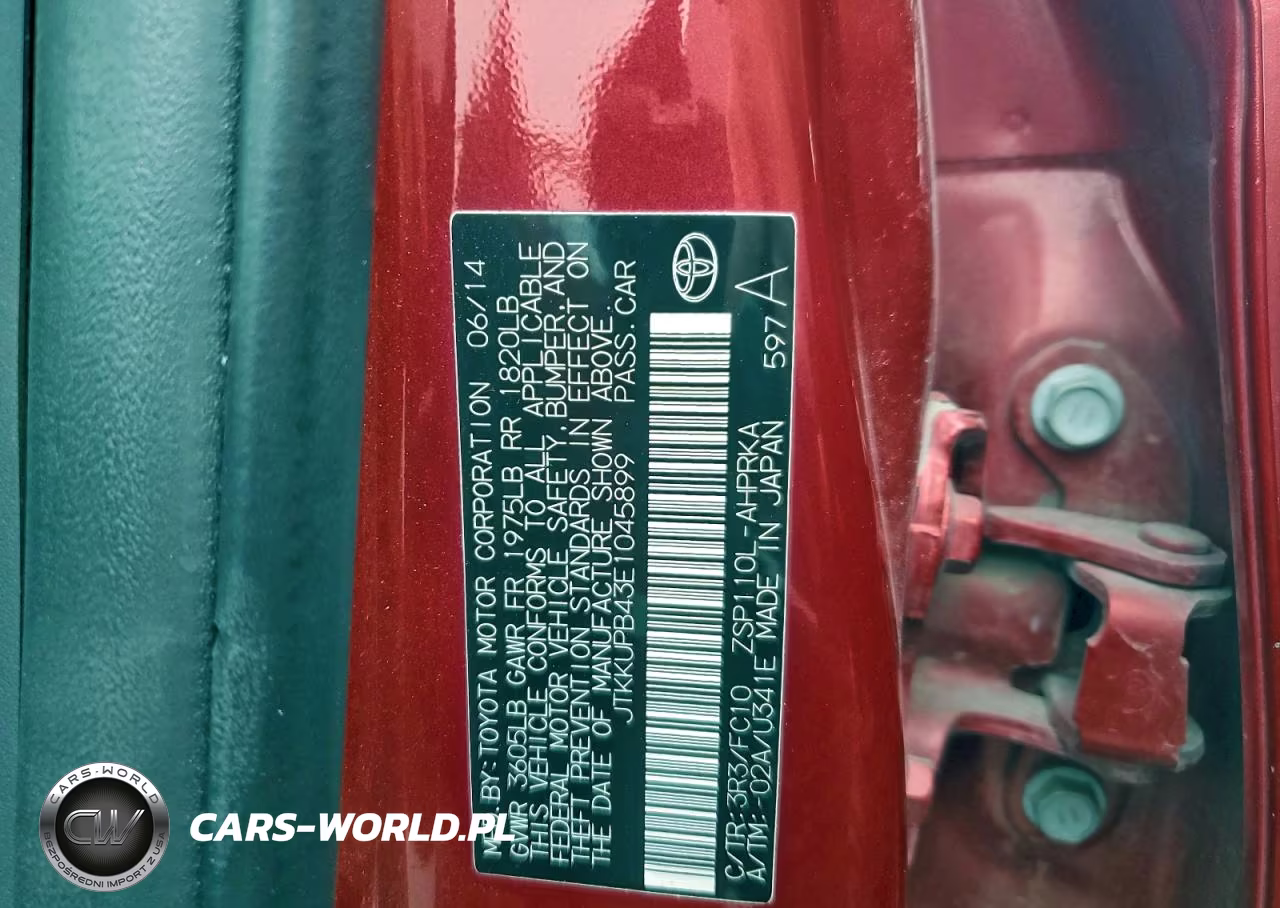 2014 Toyota Scion Xd VIN:JTKKUPB43E1045899 - 12