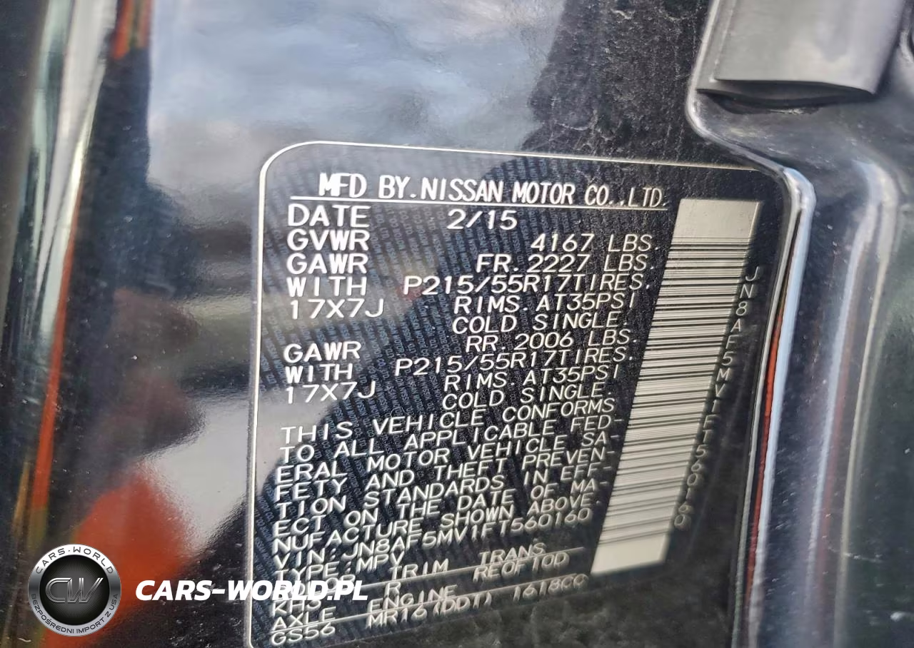 2015 Nissan Juke S VIN:JN8AF5MV1FT560160 - 12