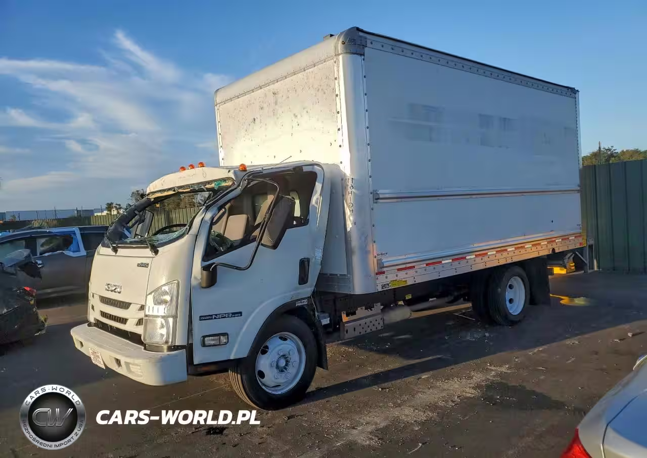 2021 Isuzu Npr Box Truck