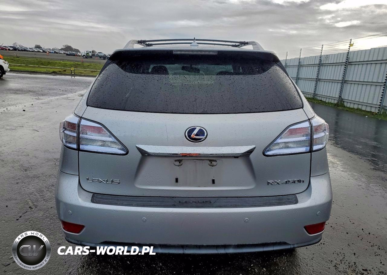2010 Lexus Rx 450H VIN:JTJBC1BA9A2012985 - 6